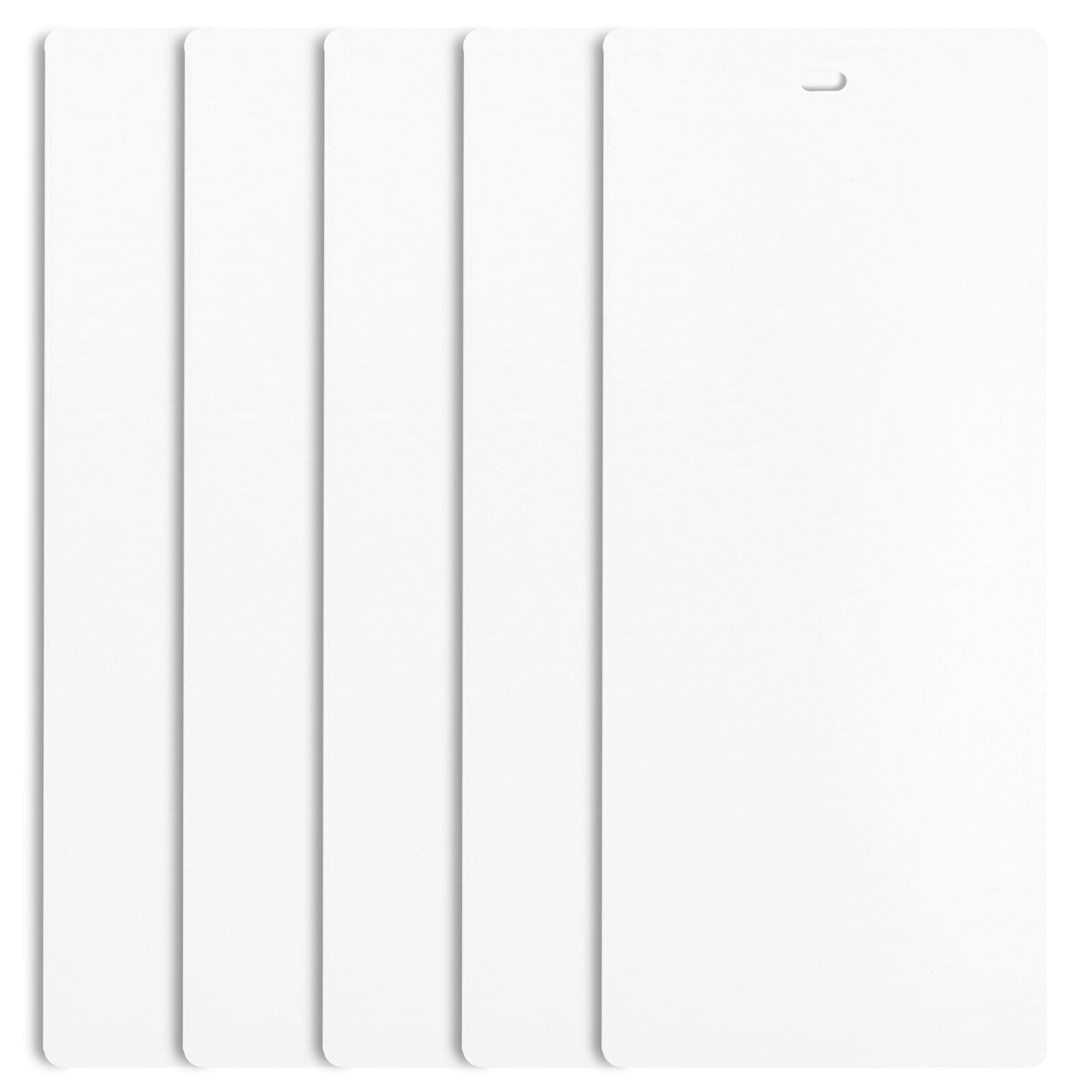 Vertical Blind Slats Vanes Replacement Blinds Kitchen Windows 58.5″ x 3.5″ White
