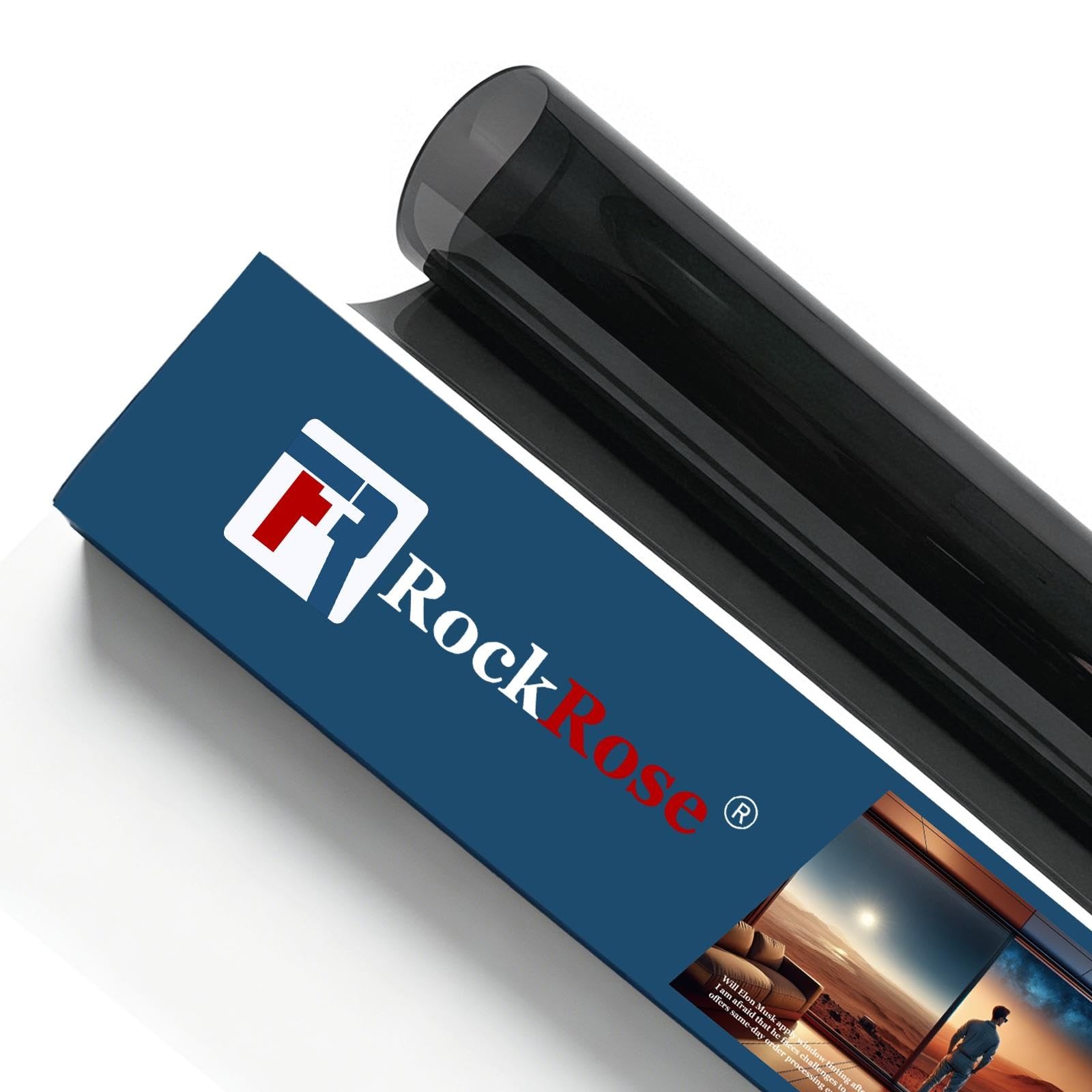 20% Premium Carbon Car Window Tint Film 20 in x 10FT 2PLY Charcoal Privacy Fi…