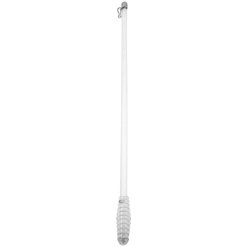Clear Curtain Pull Rod Wand for Drapes with Elegant Look and Smooth Tilt Control