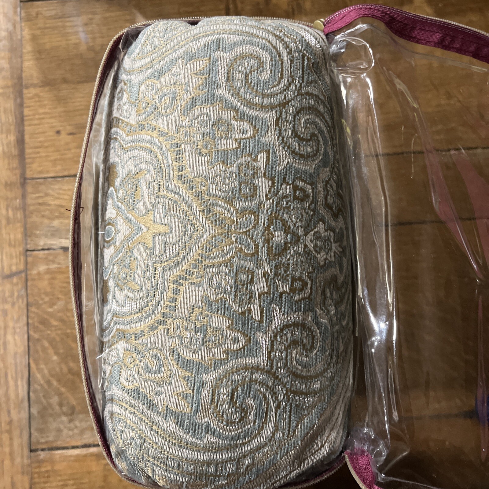 Biltmore Aurora Curtain Drapery 2 Panel Paisley Rod Tieback 45″ x 84” $175 NIP