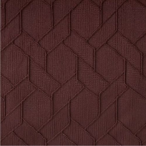 Room Darkening Curtain Panel 63″L x 40″W Insulated Grommet Top Brown Maroon