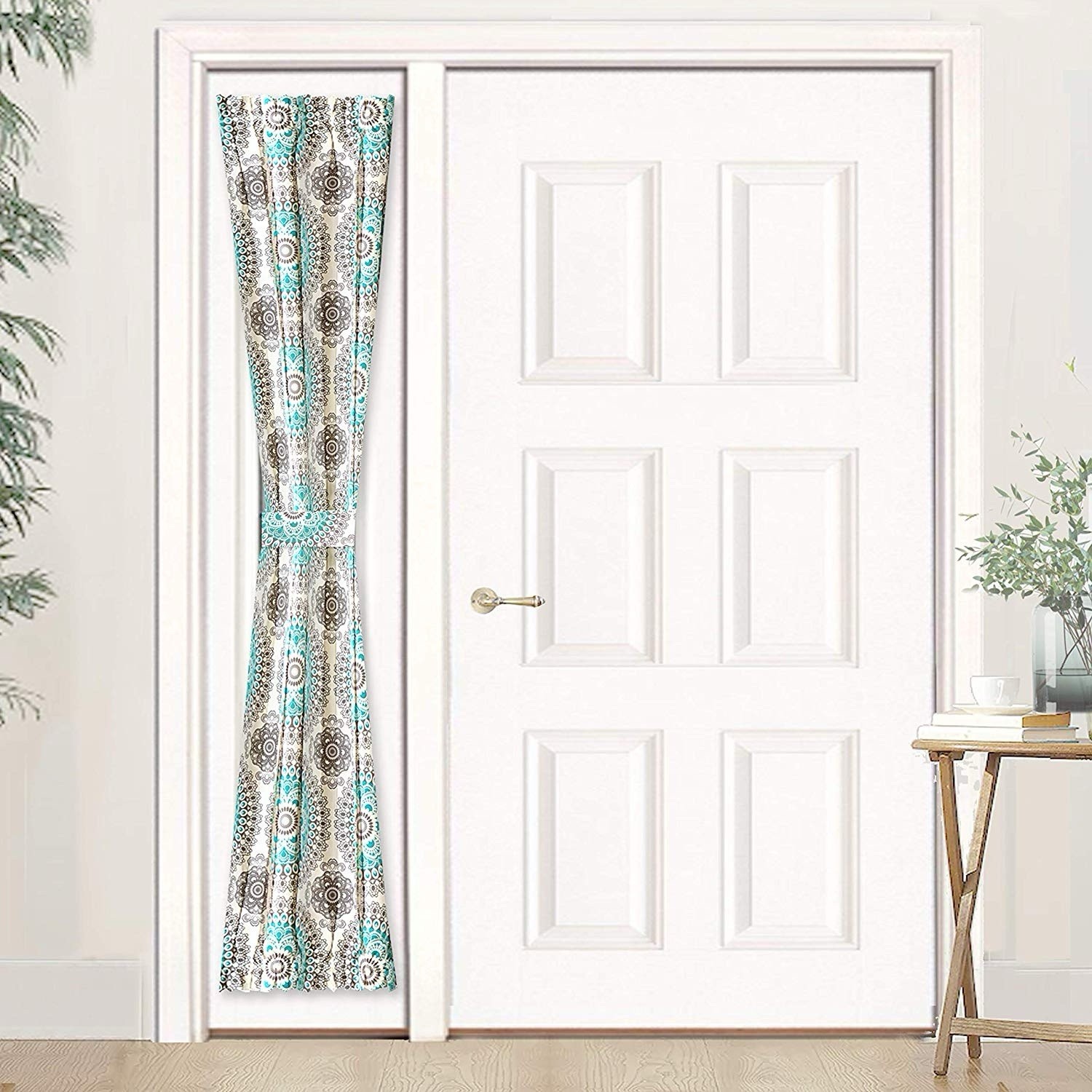 Door Single Curtain Panel 25 Width X 72 Length