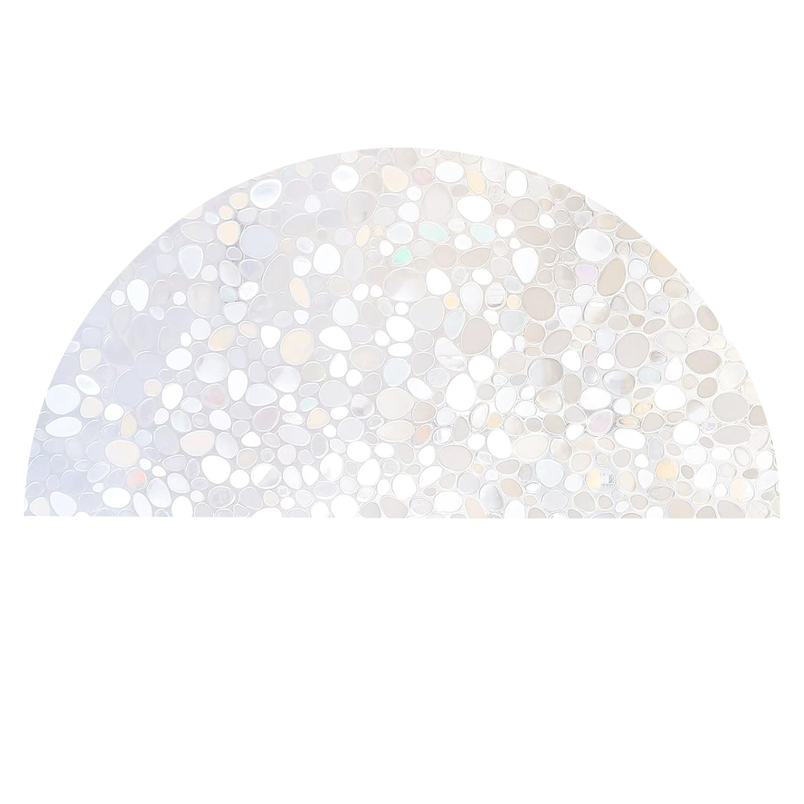 Precut Custom Arched Window Film, Pebble Design, up to 64 inches Diameter and…