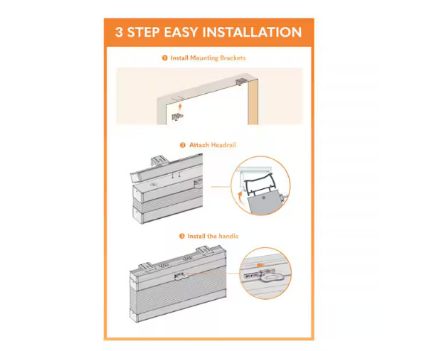 Snow Drift Top Down Bottom Up Cordless Light Filtering ( SELECT YOUR OWN SIZE )