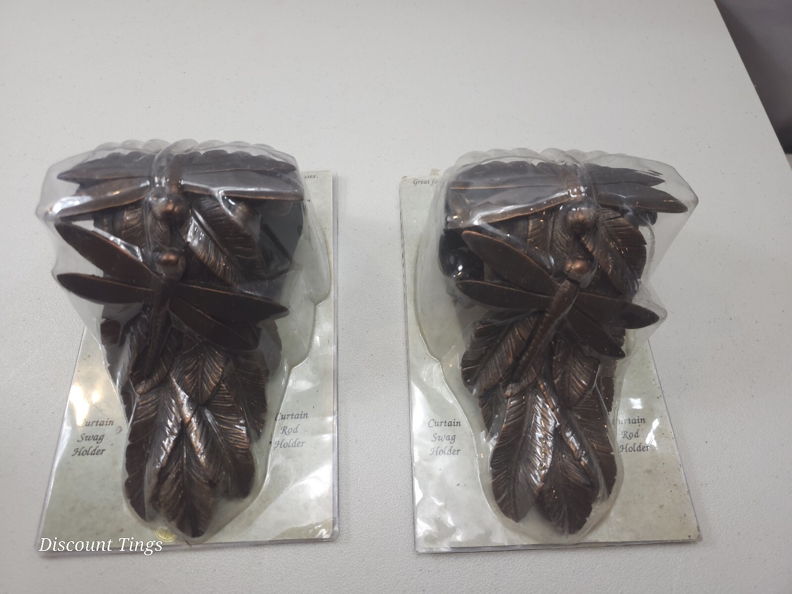 -Curtain Scarf Holder Rod Holder , Or Many Other Uses New Old Stock
