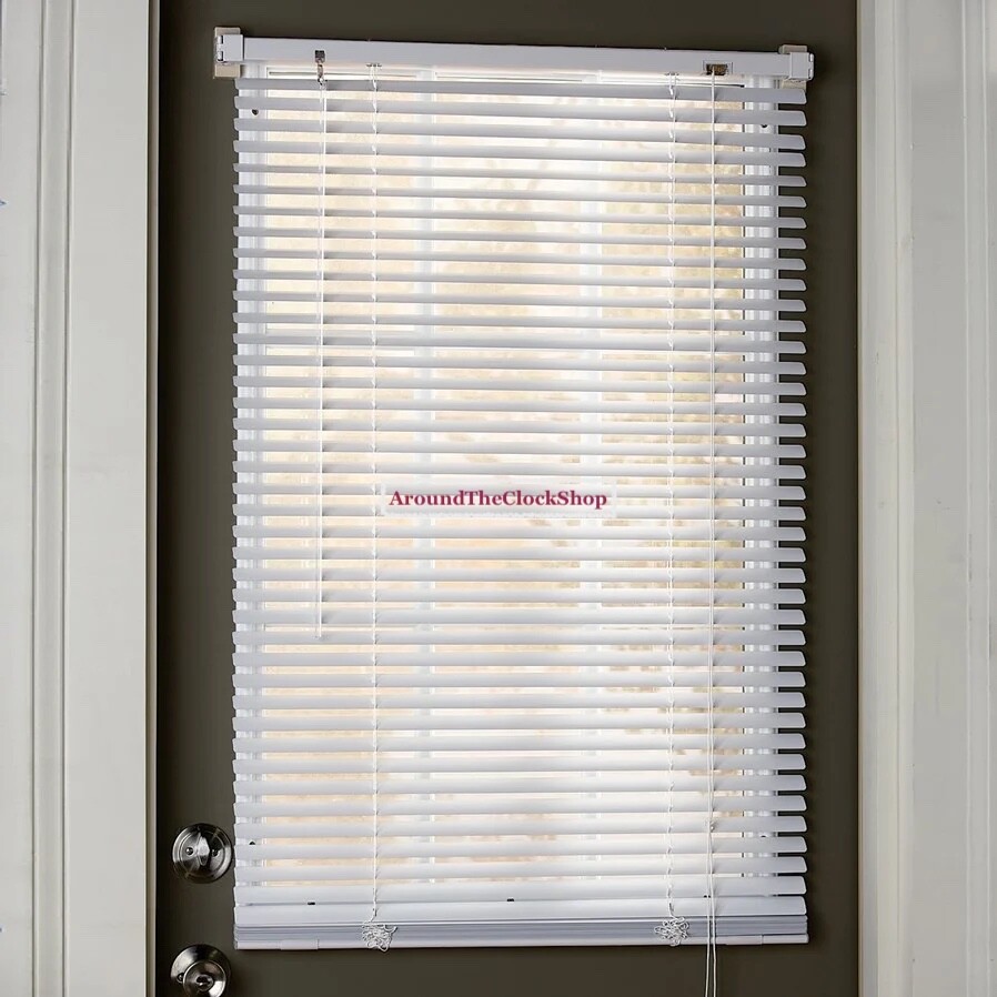 Magnetic Blind For Steel Door Window Vinyl Mini Blind Curtain Magnet Shade 25×40