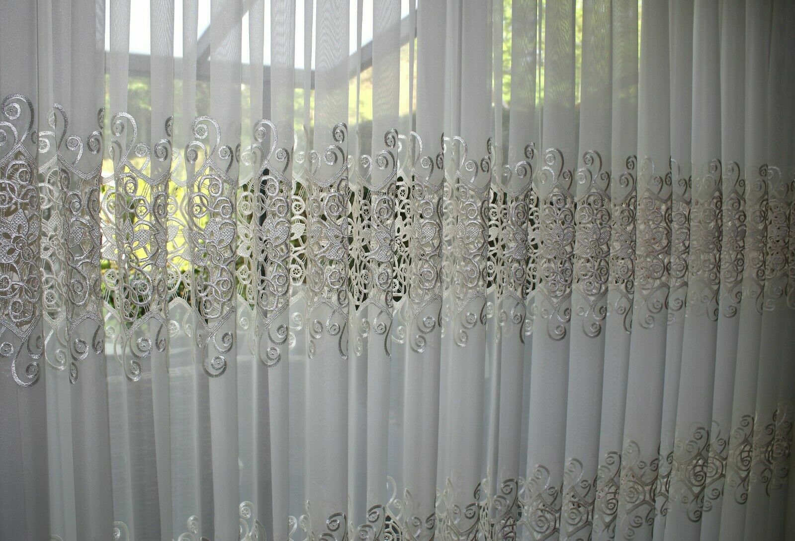 Exclusive & High Quality Curtain 6 x 2.35m Pleated Tape 1:3 NEW