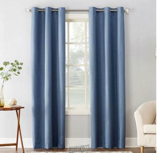 Sun Zero Solid Foam-Back Panels Blue 80″W x 63″L