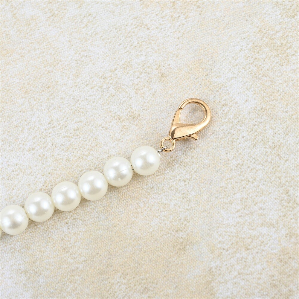 Curtain Tie Backs Elegant Pearl Tiebacks Wall Mounted for Bedroom Dining Room