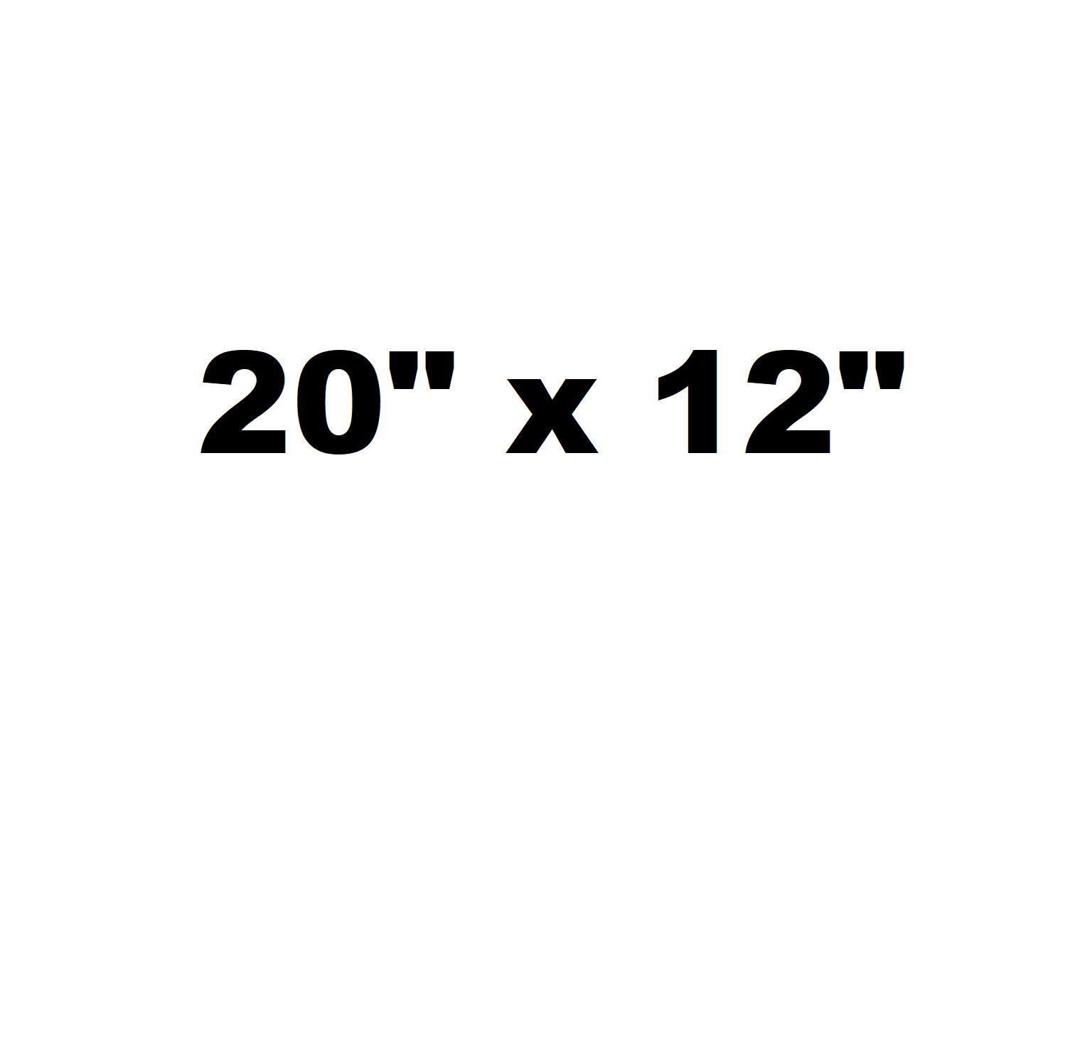 Blank Magnet Sheet Roll (Choose Size) Printable White Vinyl Flexible 0.30Mil