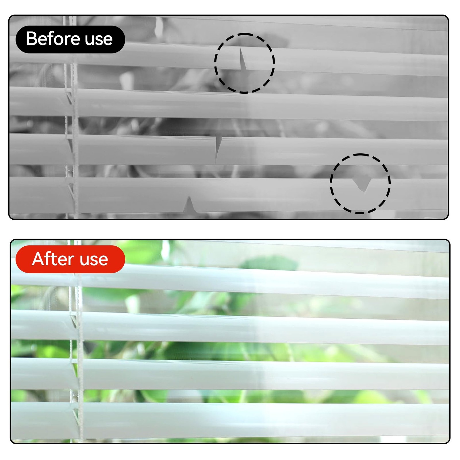 20 Pcs White Mini Horizontal Blind Repair Tabs-1 inch Horizontal Blinds Slat …