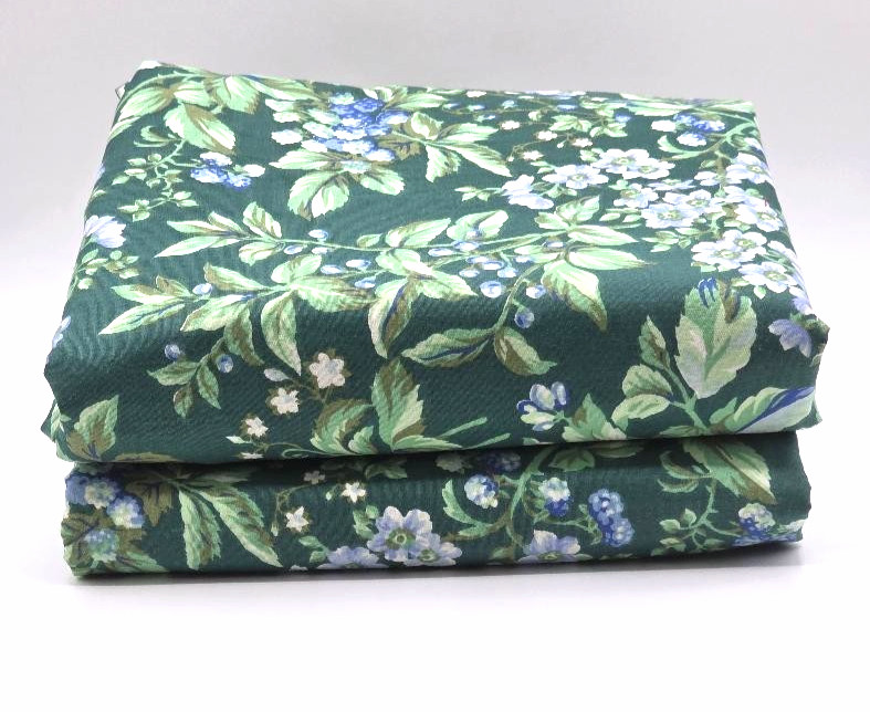 Laura Ashley Bramble Berry Lined Curtain Panels SET of 2