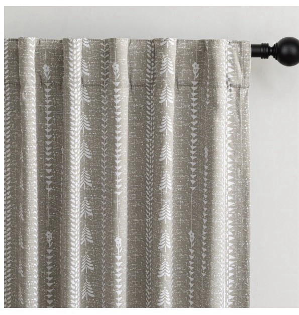 MEETSKY Taupe Blackout Curtains 84 inch Length – for Bedroom Living Room