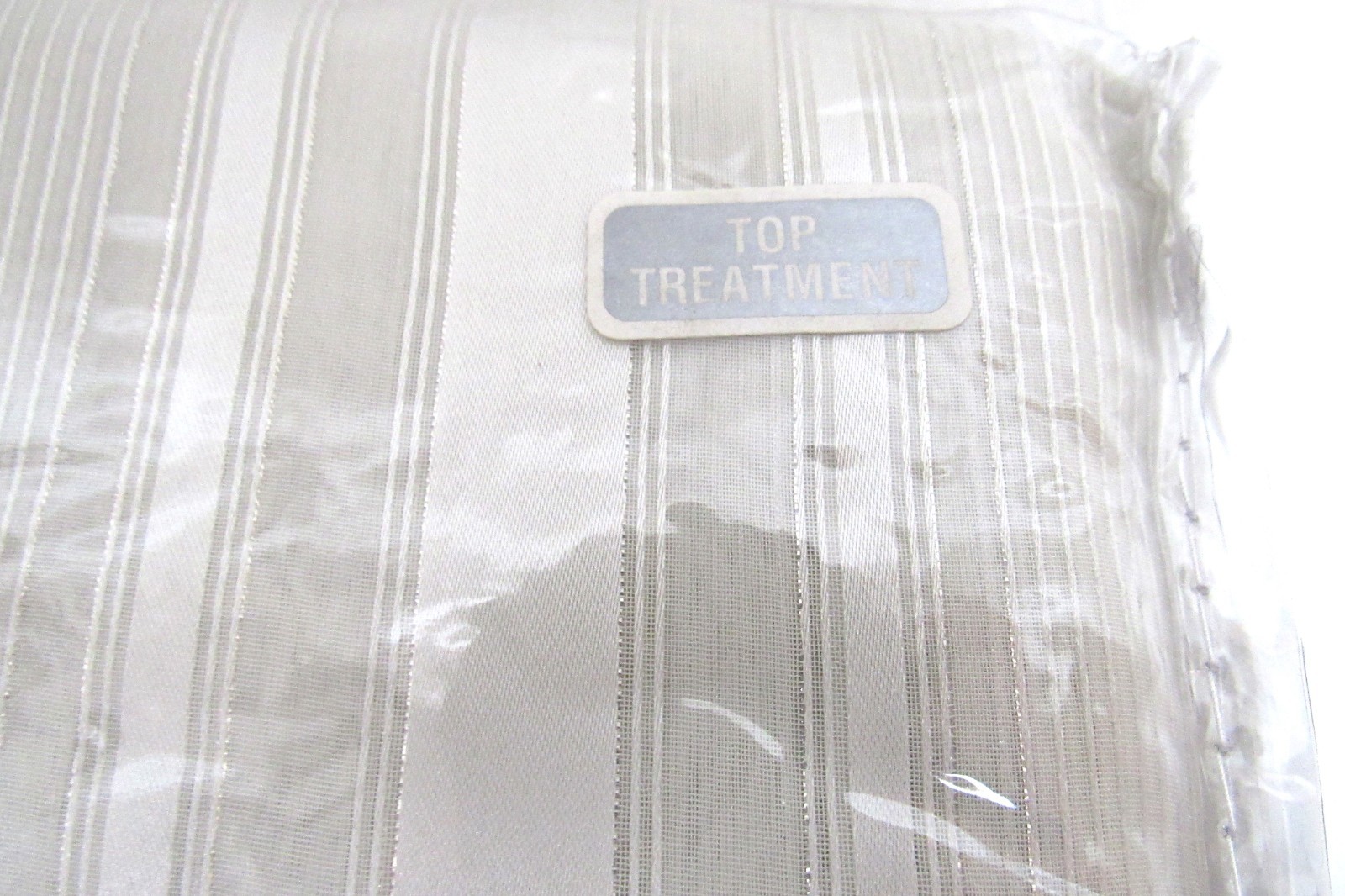 Croscill 1 Scarf Valance Opening Night Sheer Ivory Top Treatment 54″ x 216″ New