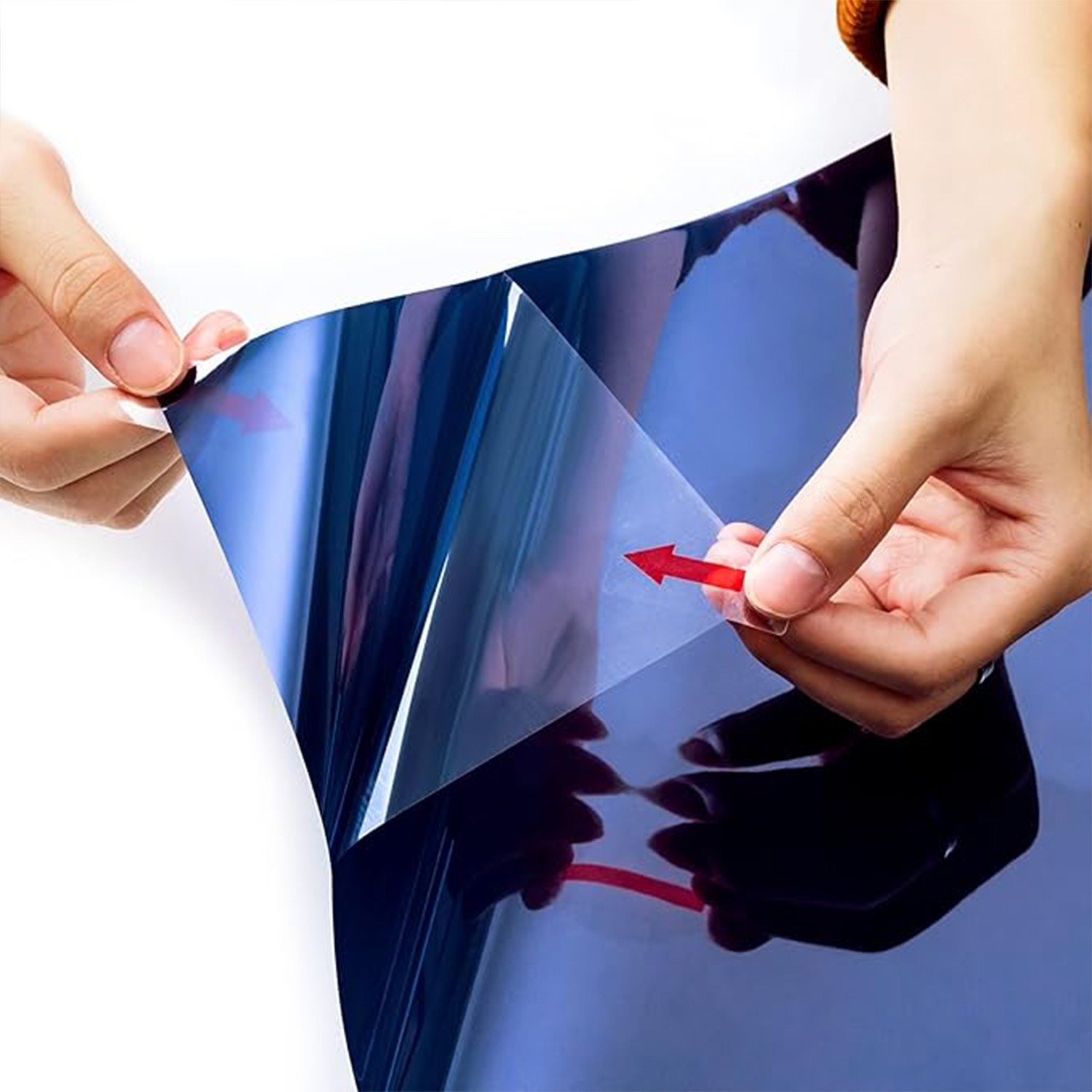 20″*39″/20″*79″/20″*118″/20″*157″/20″*197″/39″*39″ Blue Window Film 20% VLT