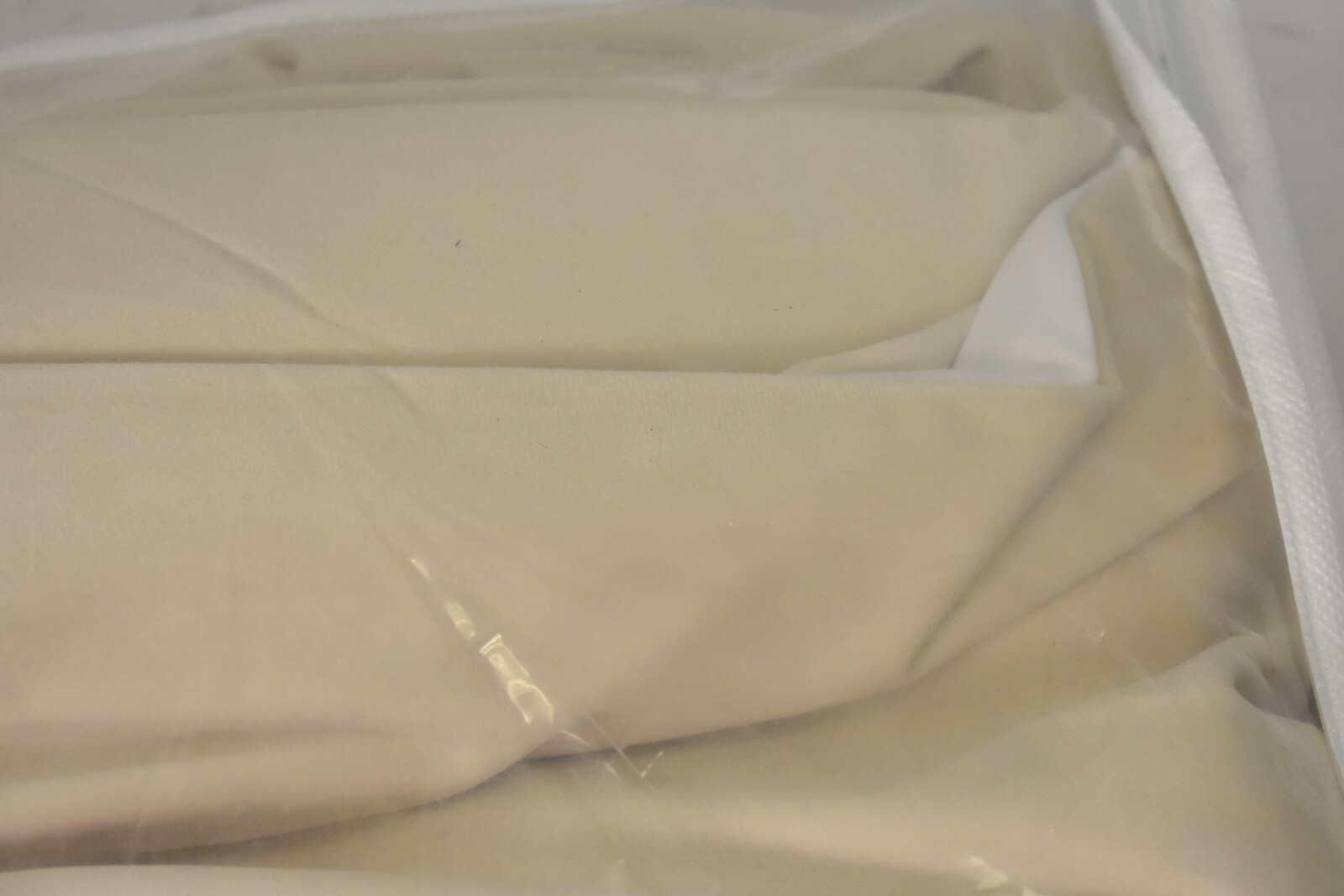 Exclusive Fabrics & Furnishings Room Darkening Curtain Polyester Pillow White