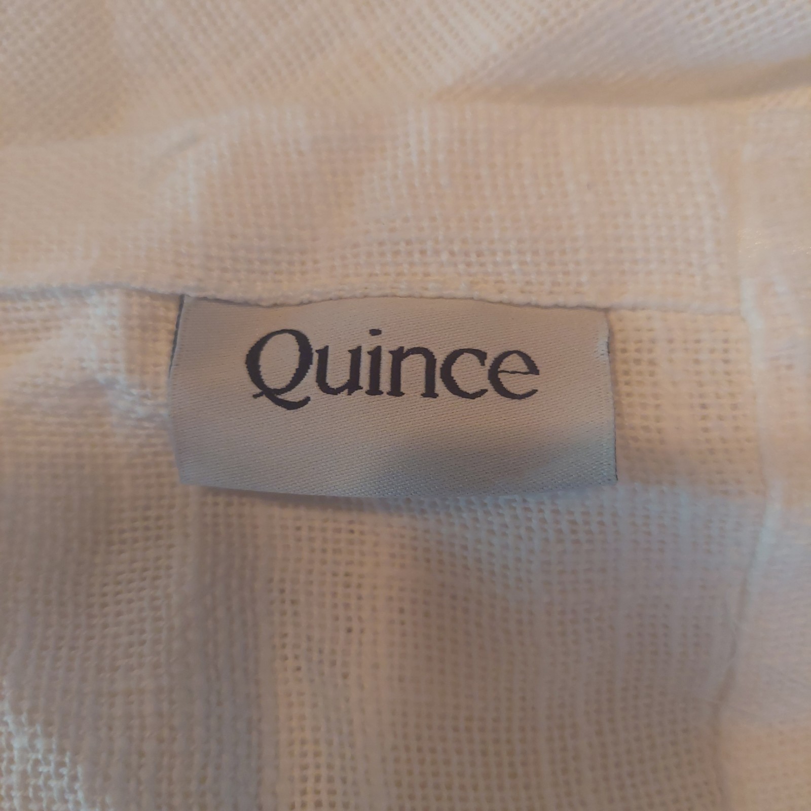 Quince Cotton Sheer White Curtains- Set Of 2 Panels! 48″x96″ (T13)