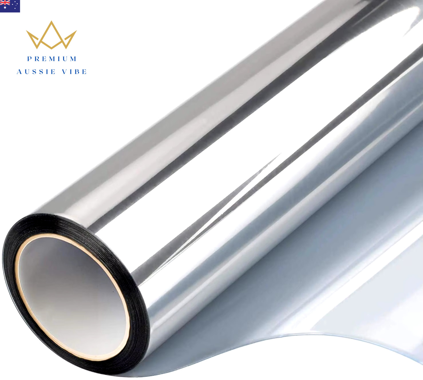 One Way Window Film, Mirror Effect Tint Glass Covering for Home Office,Reflectiv
