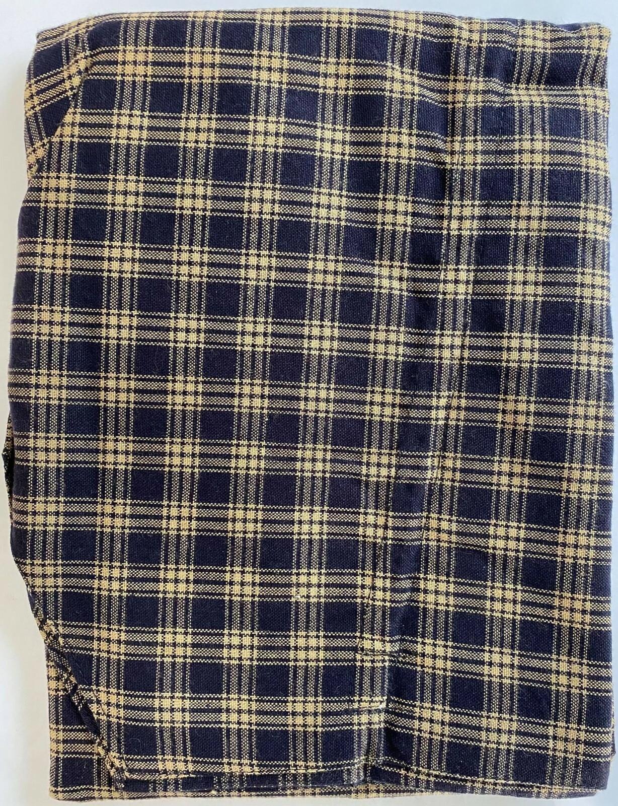 PD Sturbridge Navy Lined Gathered Swag 36 Inches