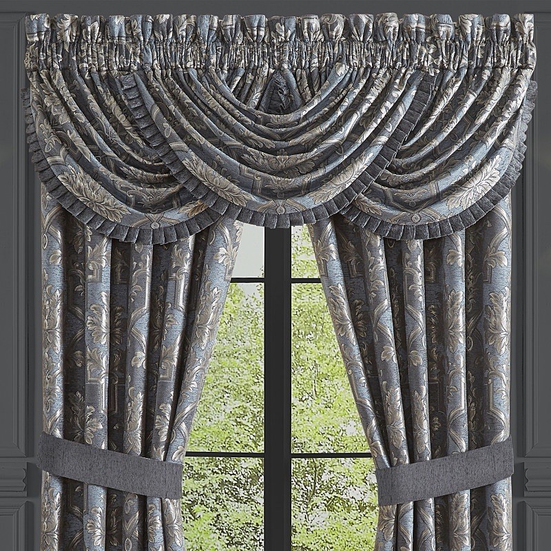 J Queen New York Woodhaven Waterfall Window Valance