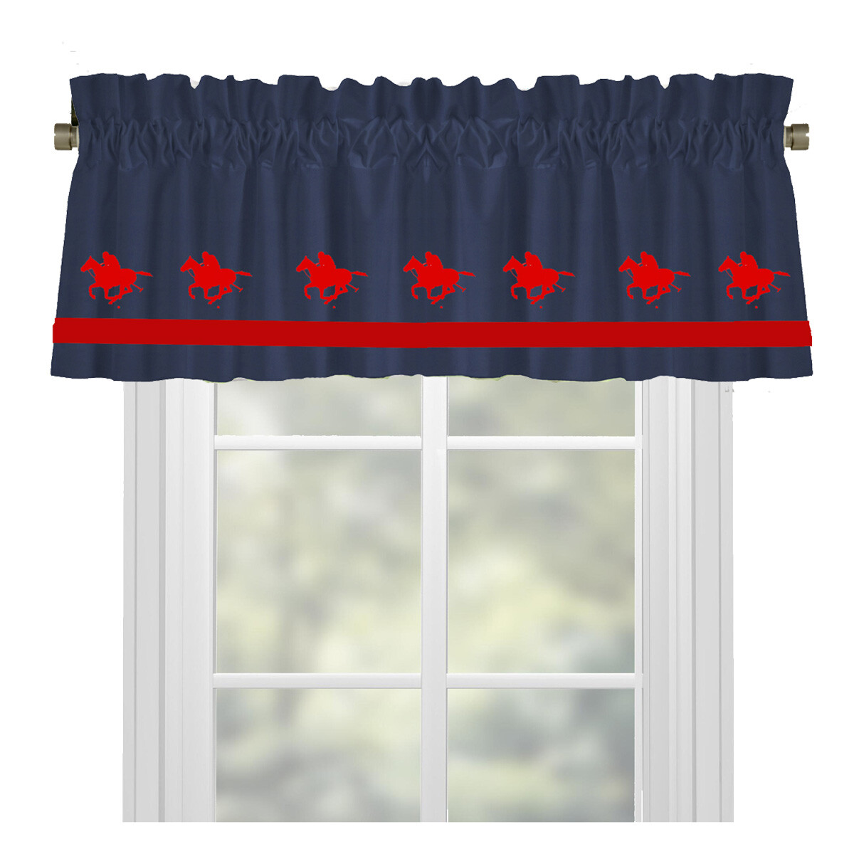 Tiger Paw Clemson School Dog Window Valance/Curtain *Your Choice of Colors*
