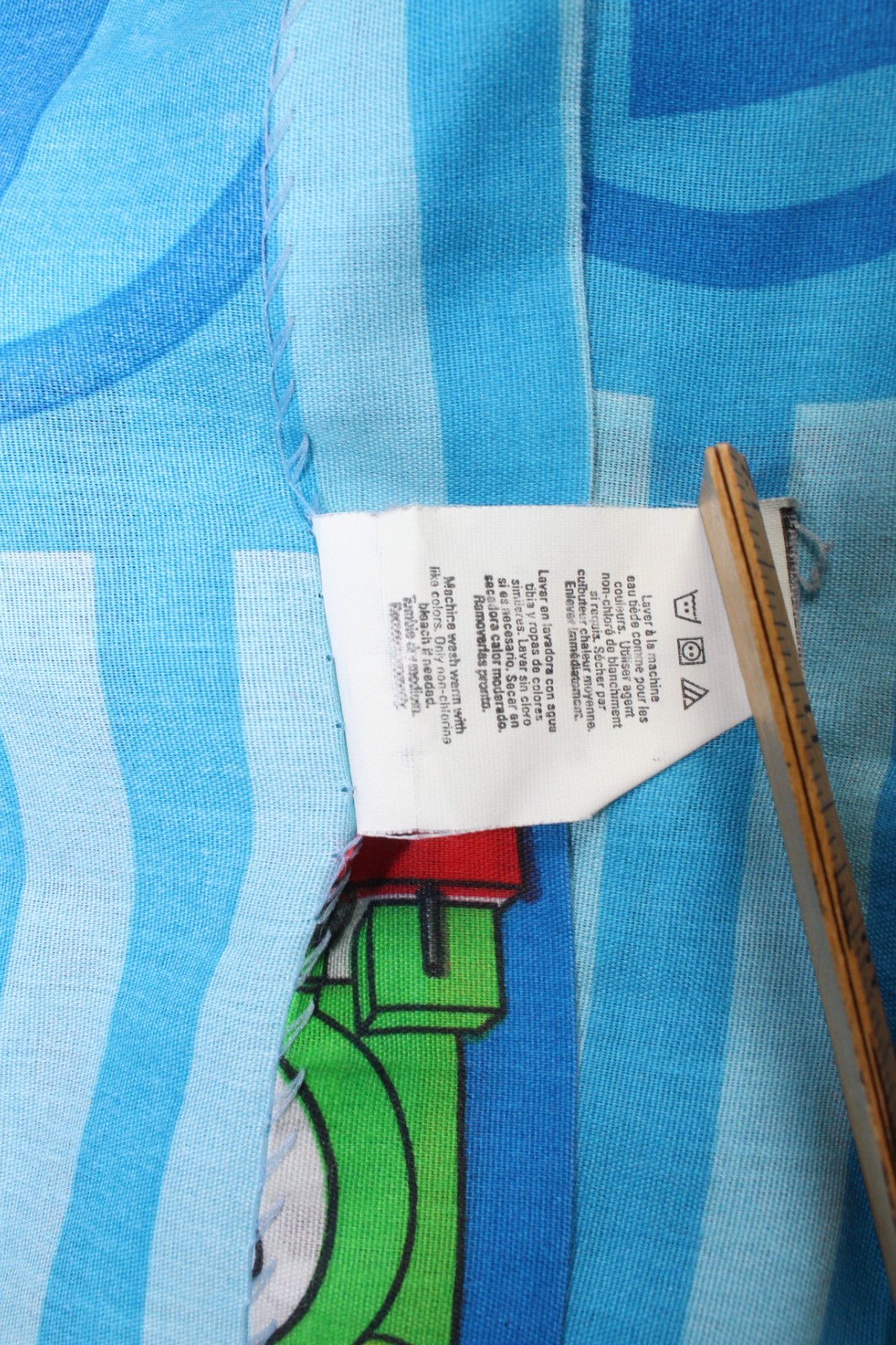 Thomas The Train & Friends Tank Engine 82 x 17 Window Valance Blue Striped