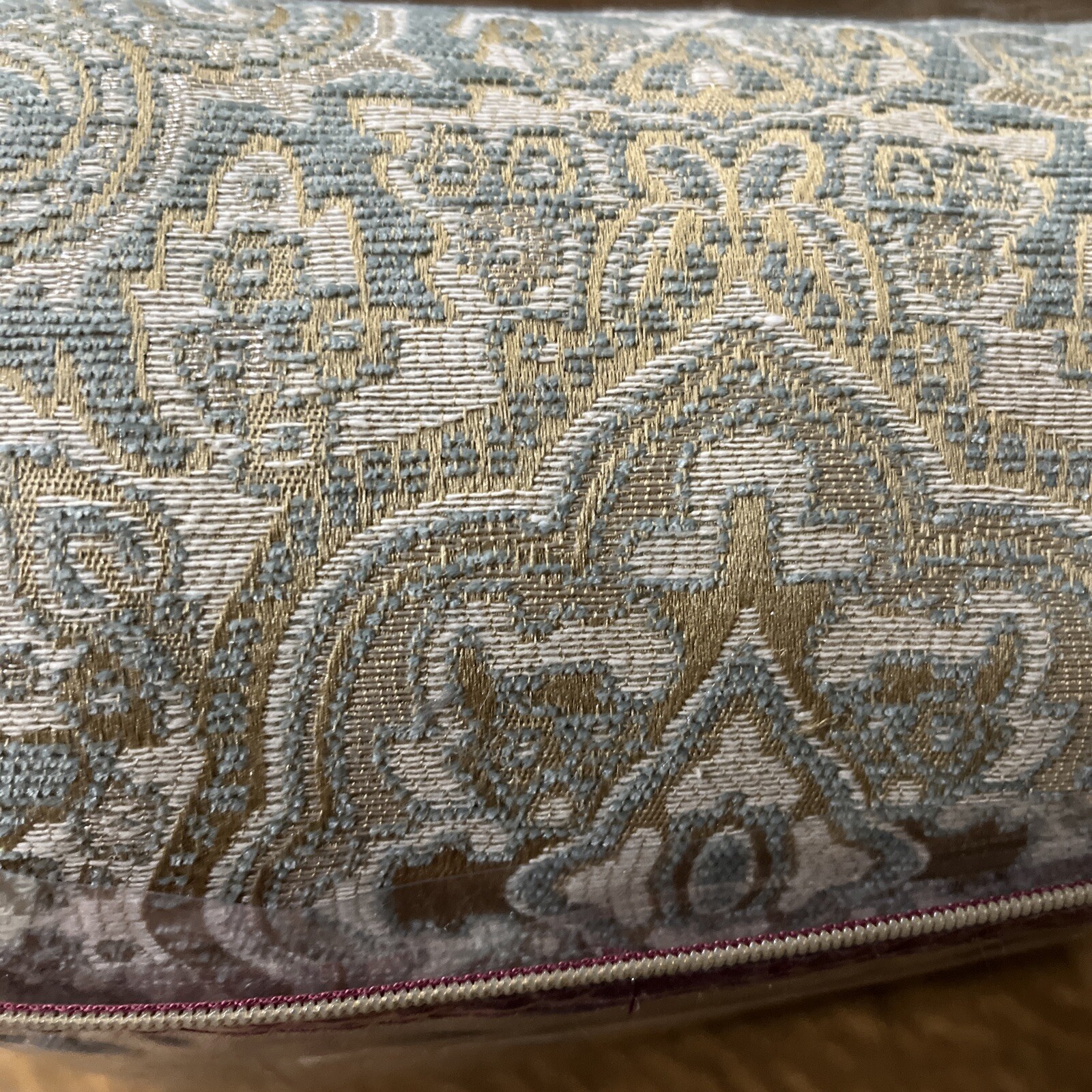 Biltmore Aurora Curtain Drapery 2 Panel Paisley Rod Tieback 45″ x 84” $175 NIP