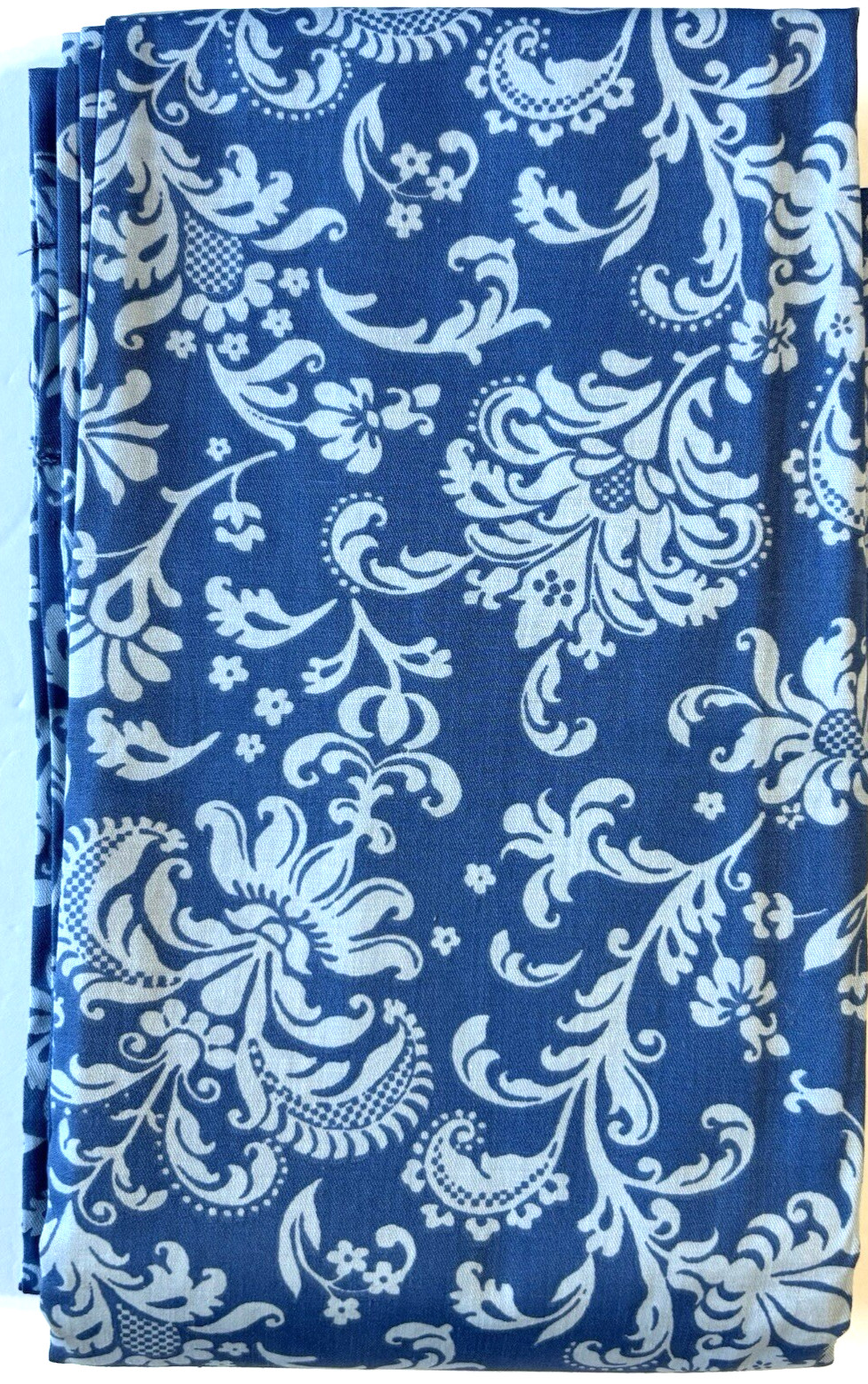 2 Packs Essential Home Blue Paisley Pair Panel Curtain 80″ X 84″