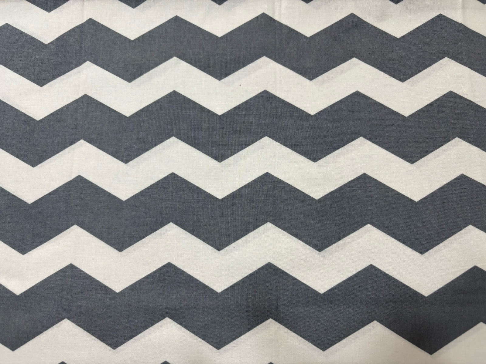 Gray with White Chevron Window Curtain Valance 14×42 Perfect for Any Room!