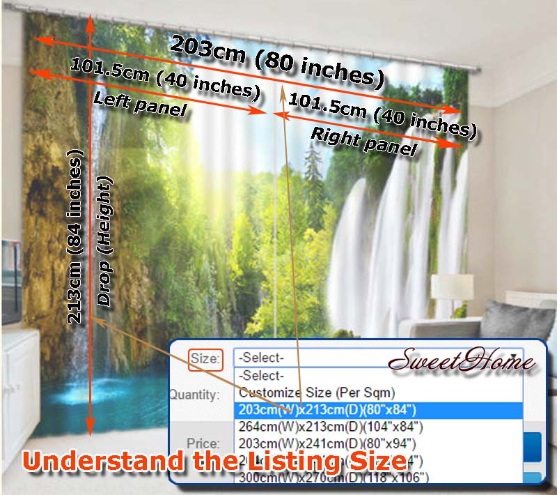 Pink Block And Flower 3D Curtain Blockout Photo Printing Curtains Drape Fabric