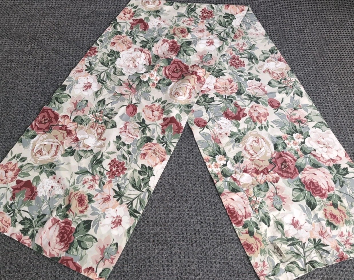 Croscill Home Fashions Arbor Rose Straight Curtain Valance 88×18