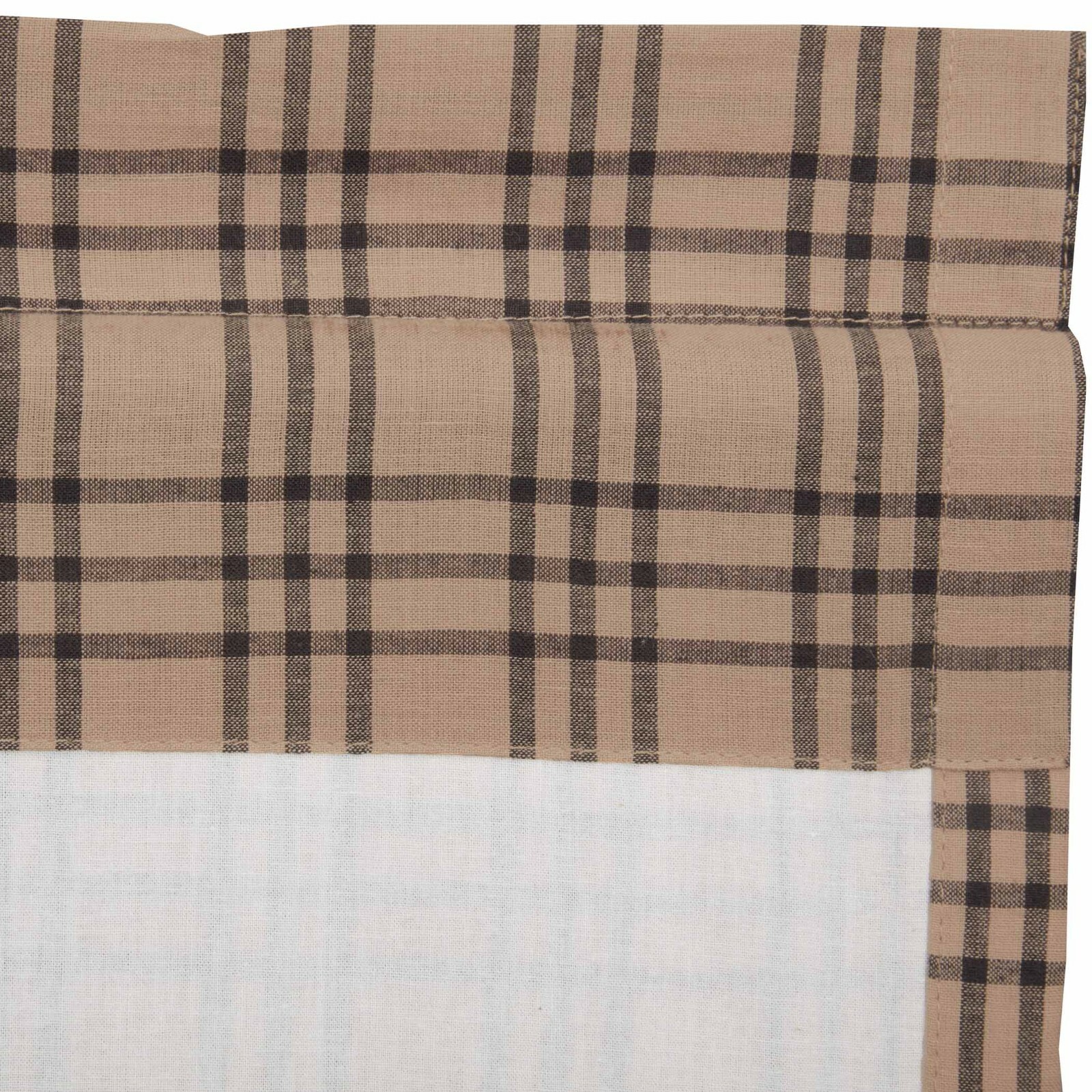 Sawyer Mill Charcoal Plaid Panel Set 84″ PANEL CURTAIN SET Rustic Country