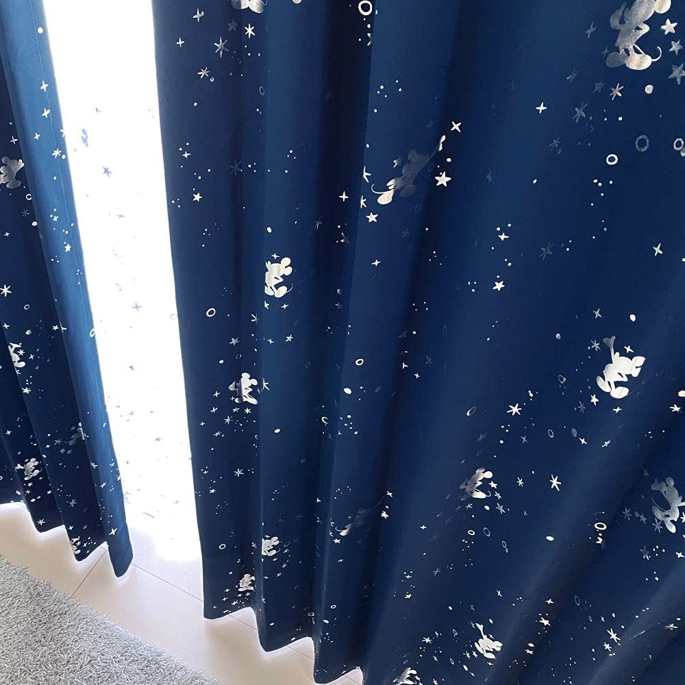 Disney Mickey 2nd grade blackout curtains 200 x 80cm: 1 piece set SB-579-D UV pr