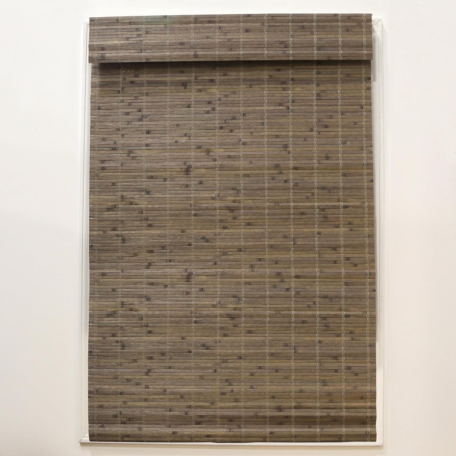 Radiance Cordless Bamboo Roman Shades for Windows – Flatstick Bamboo Blinds f…