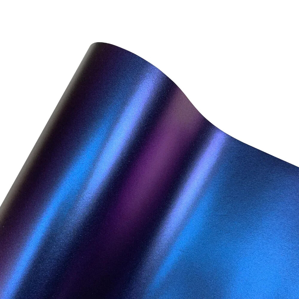 New Car Chameleon Vinyl Film Color Change Film Glossy Matte Wrapping Purple Blue