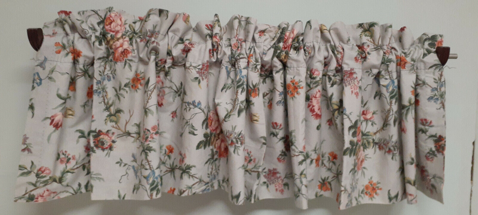 Vintage Ralph Lauren-Toulouse Straight Valance-Cotton-82 x 17- Two Available