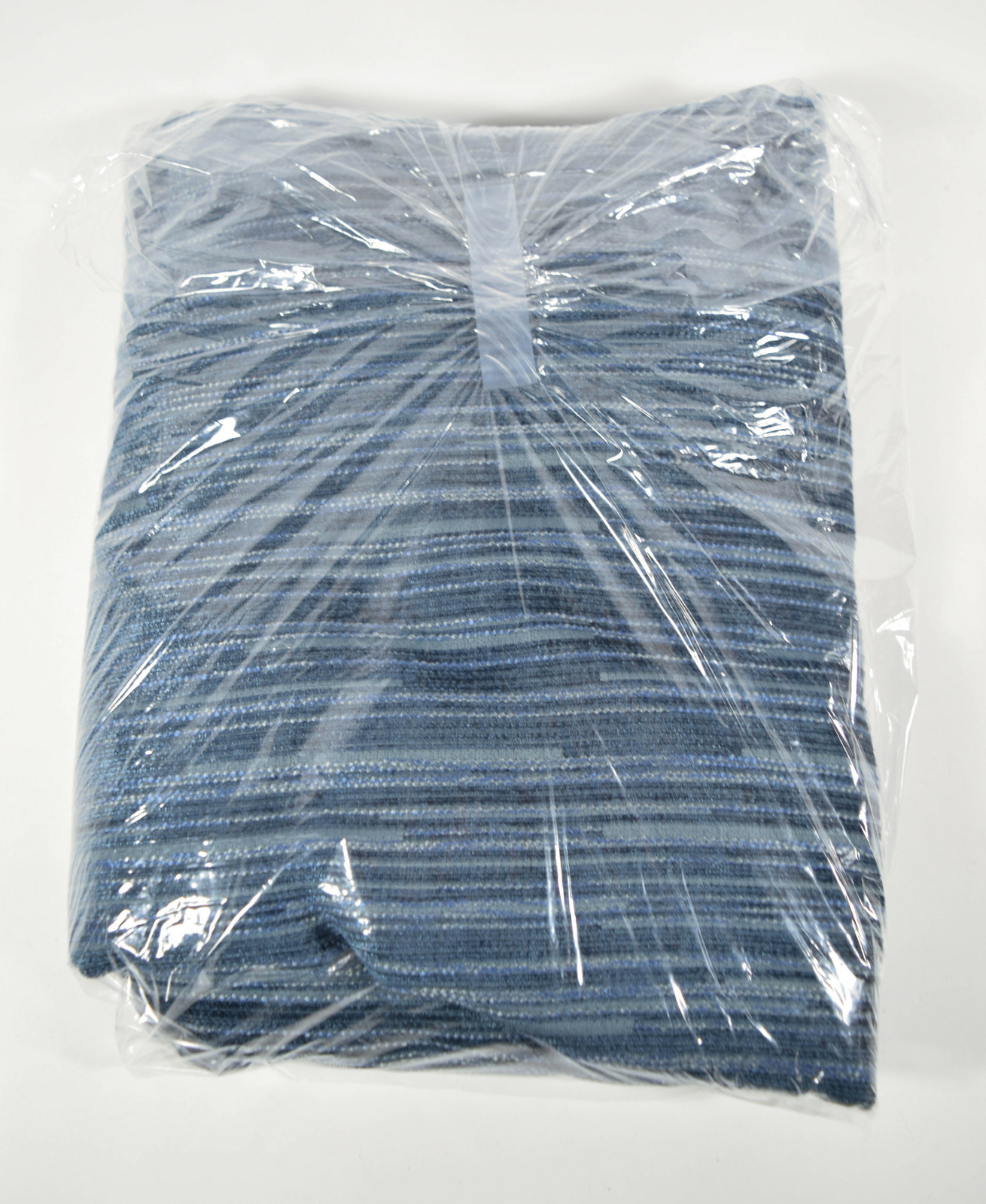 NWOT Brielle Home Hyde Park Blue Grommet Top Curtain Panel 84″ X 52″