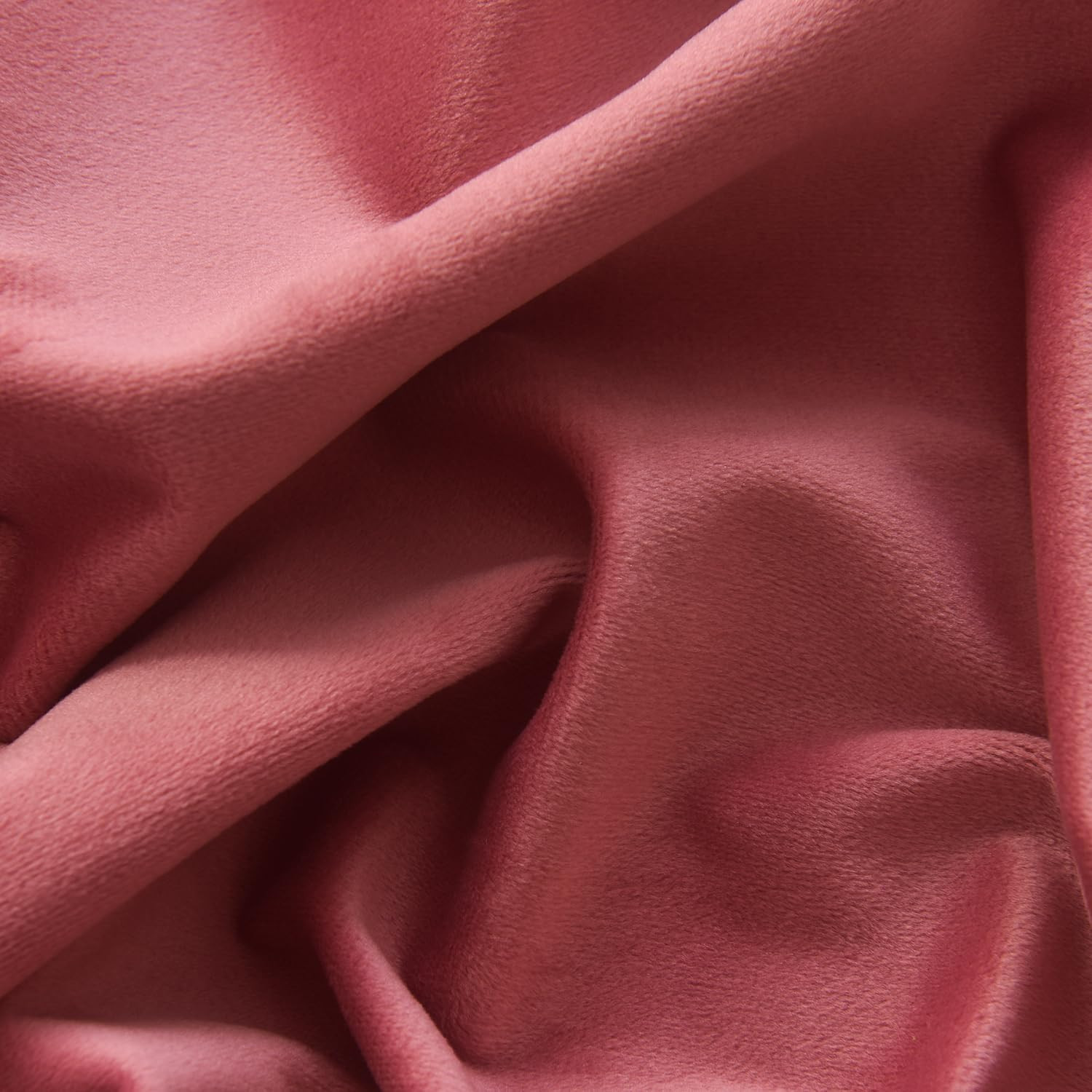 Luxury Velvet Pink Flower Embroidered Curtains, 2 Panels, 108″ Long