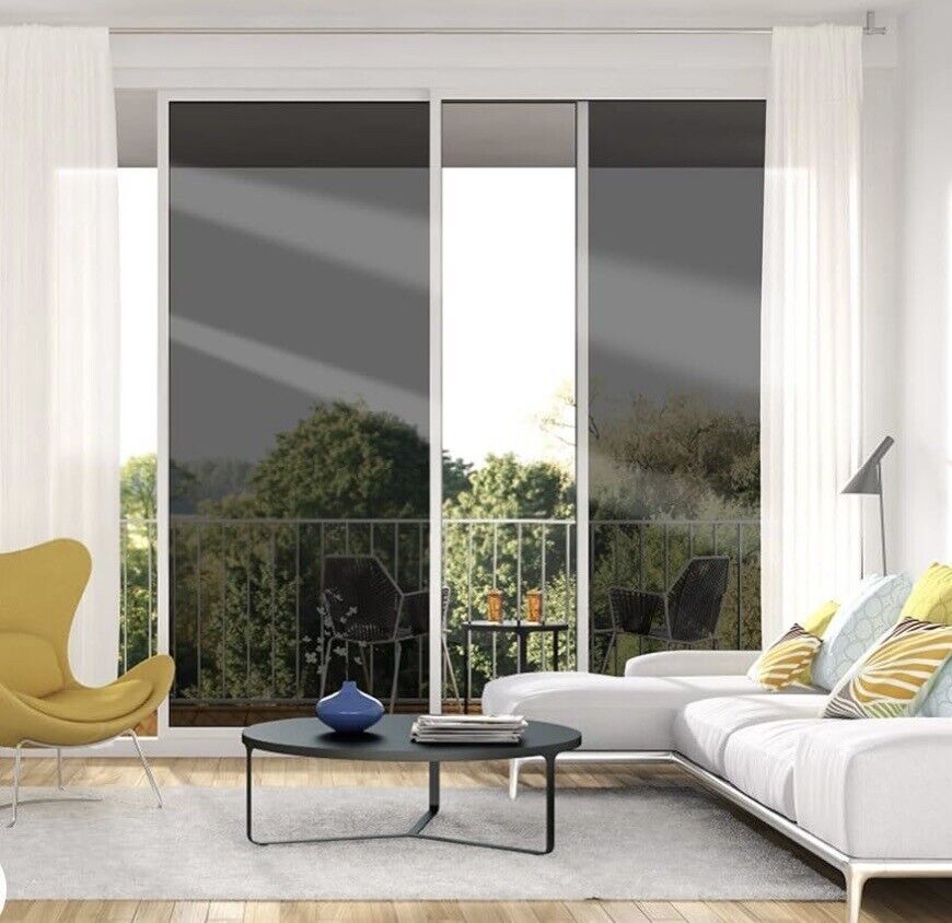 VLT 5% 20″ x 158″ 13FT Office Home Car Glass Uncut Roll Tint Window Film Black