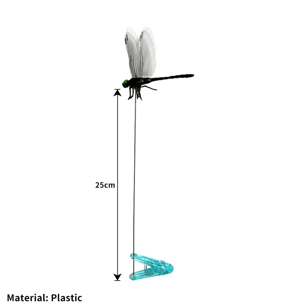 8Pcs Indoor & Outdoor Fake Dragonfly Rod Clip 3D DragonFly!!!