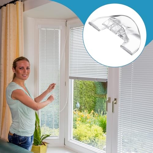 10 Pcs Shade Pulls Cordless Honeycomb Shade Lift Handles for Cordless Blind