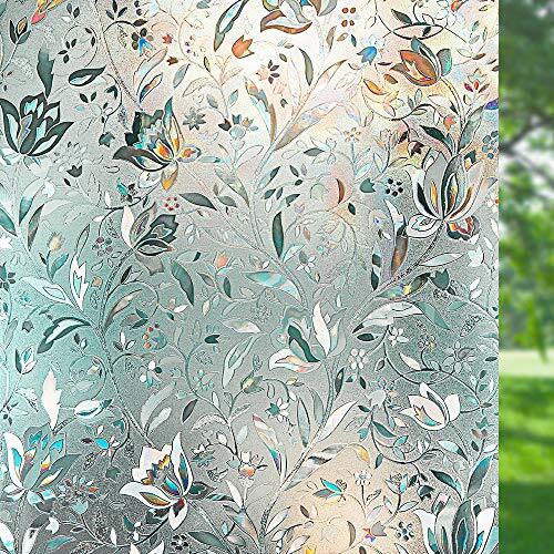 Frosted Window Privacy Film Glass Covering Static Cling, 17.5×78.7 Inch
