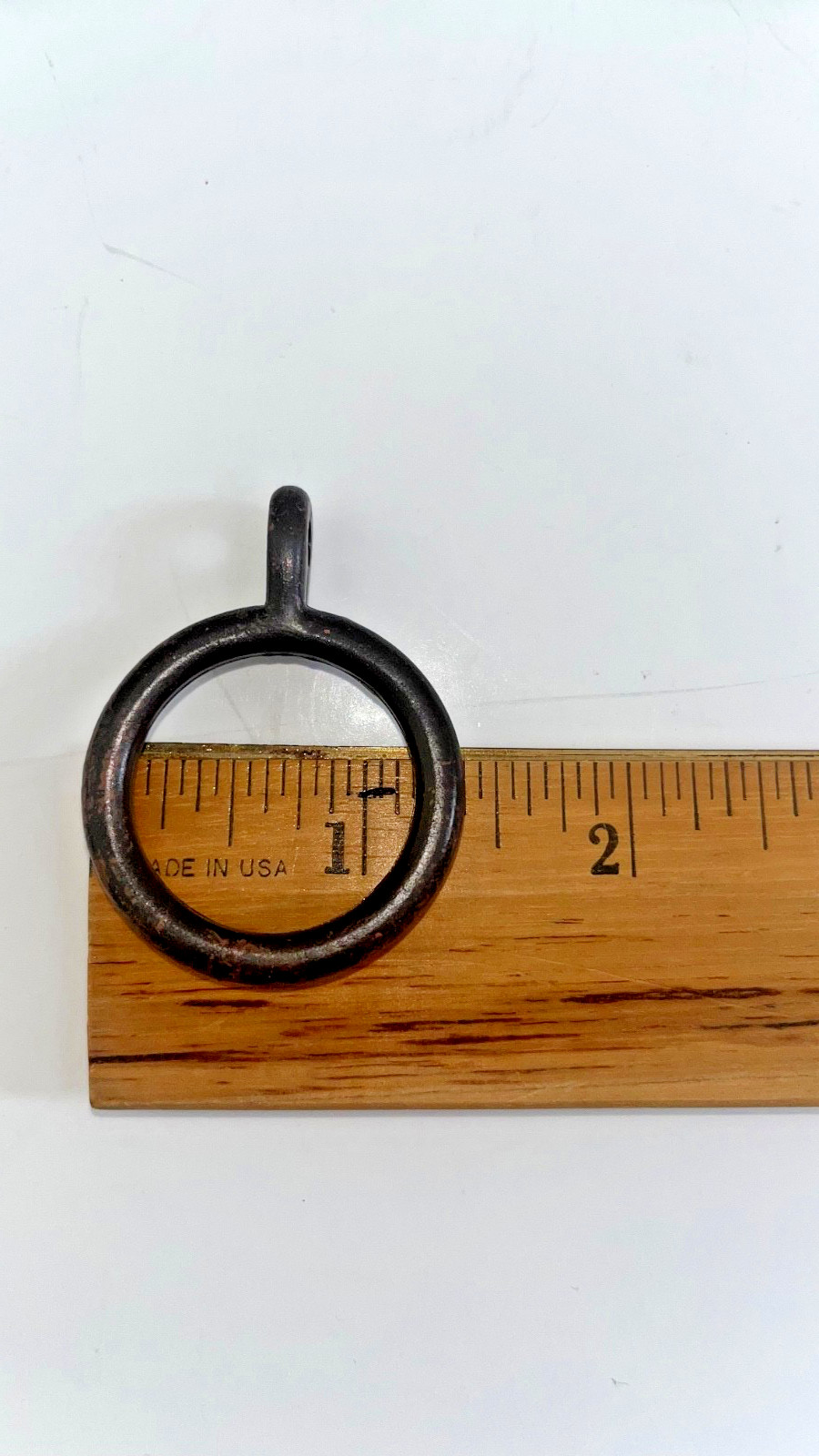 Lot 20 Vintage Faux Brown Marble Plastic Drapery Curtain Rings 1″ inside 1″ out