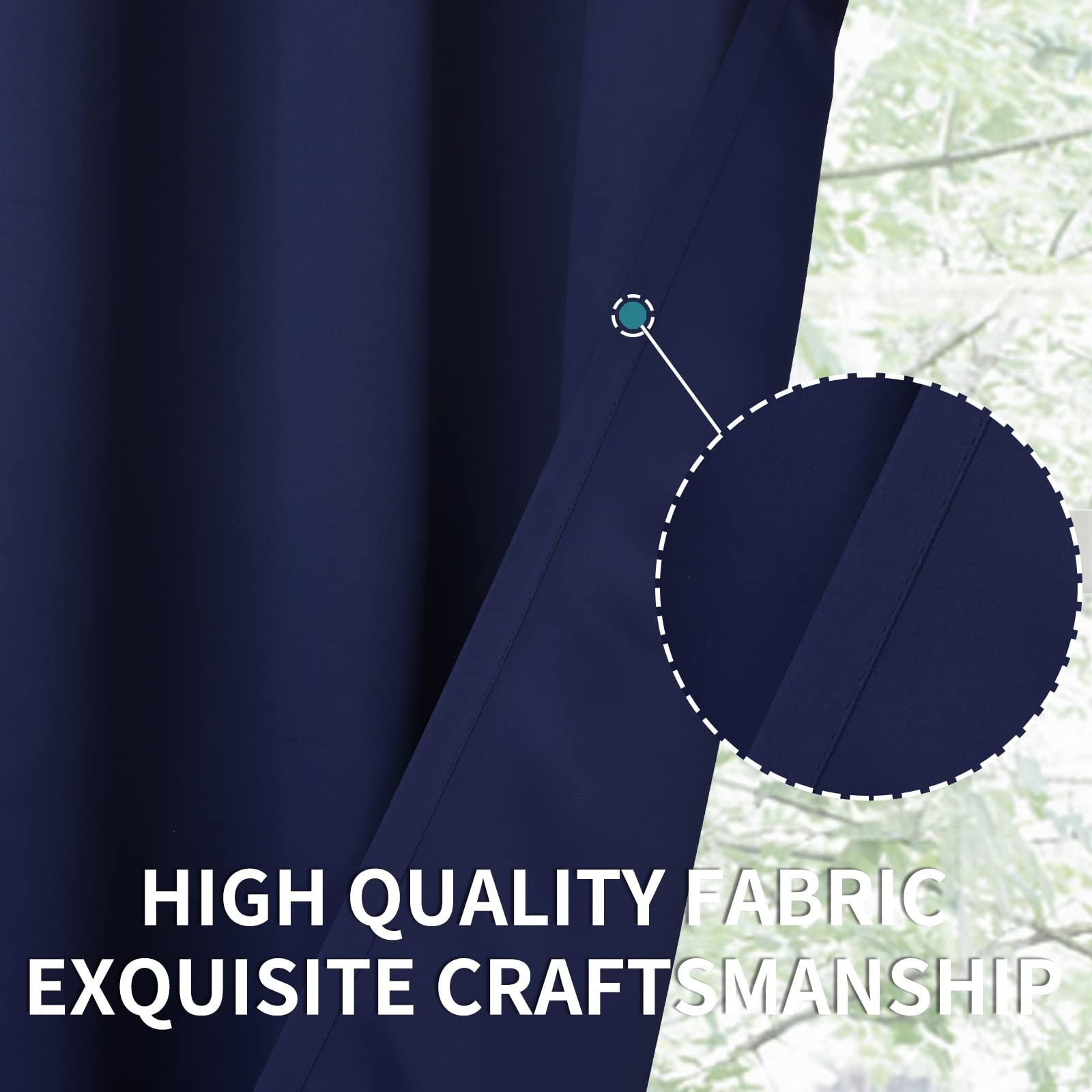 Blackout Curtains for Living Room – Thermal Insulated Curtains for Bedroom…