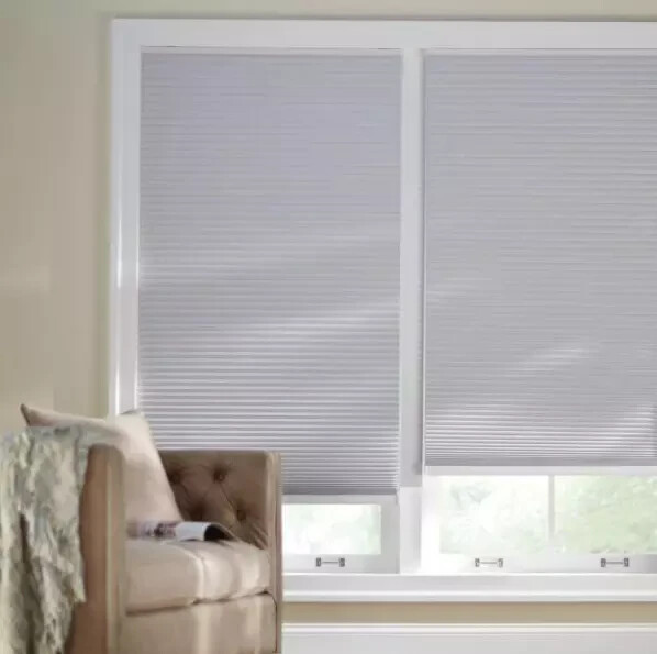 Shadow White Cordless Blackout Cellular Shade – 42.75 in. W x 48 in. L