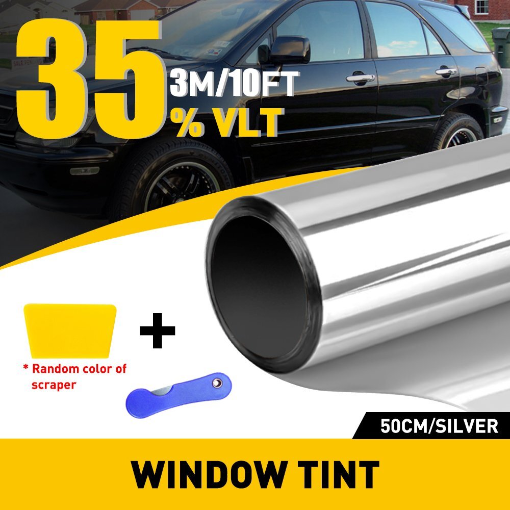 One Way Mirror Window Film Heat UV Reflective Privacy Tint Foil for Office Home