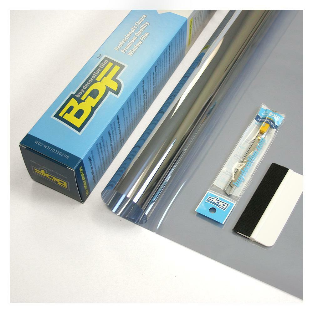 BDF S60 Window Film Transparent High Heat Rejection & UV Cut Silver 60 (Light)