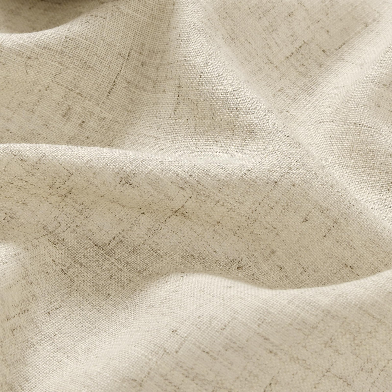 Linen Curtains 132 Inches Long for High Living Room Beige Extra Long Back Tab…