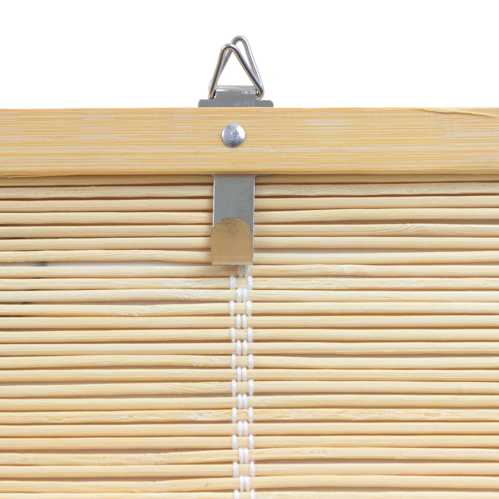 Red Lantern Matchstick Cordless Window Shade – Natural 60 Wide