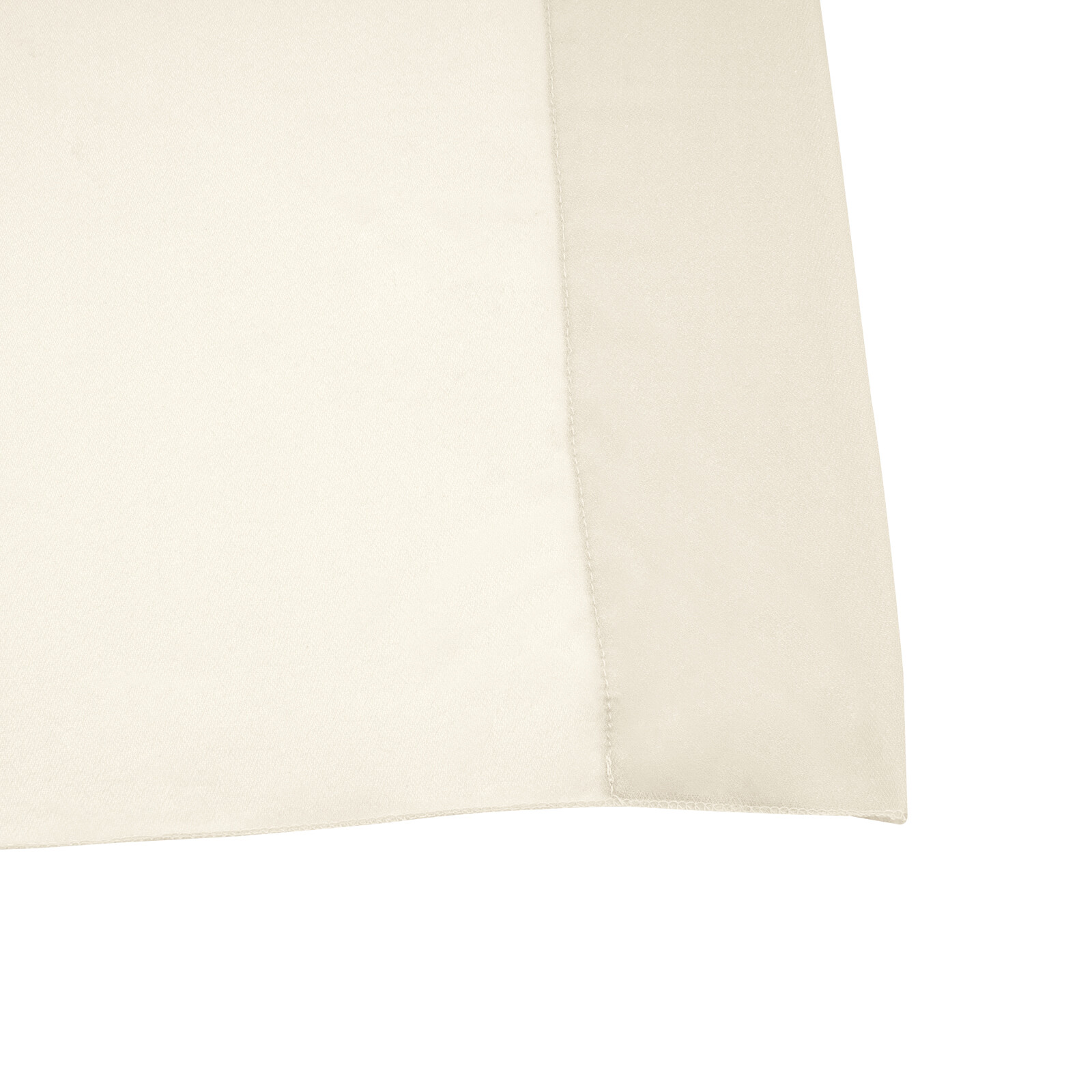 Beige Chiffon Ceiling Drapes 6 Panels 5 × 30 Ft Rod Pocket for Wedding